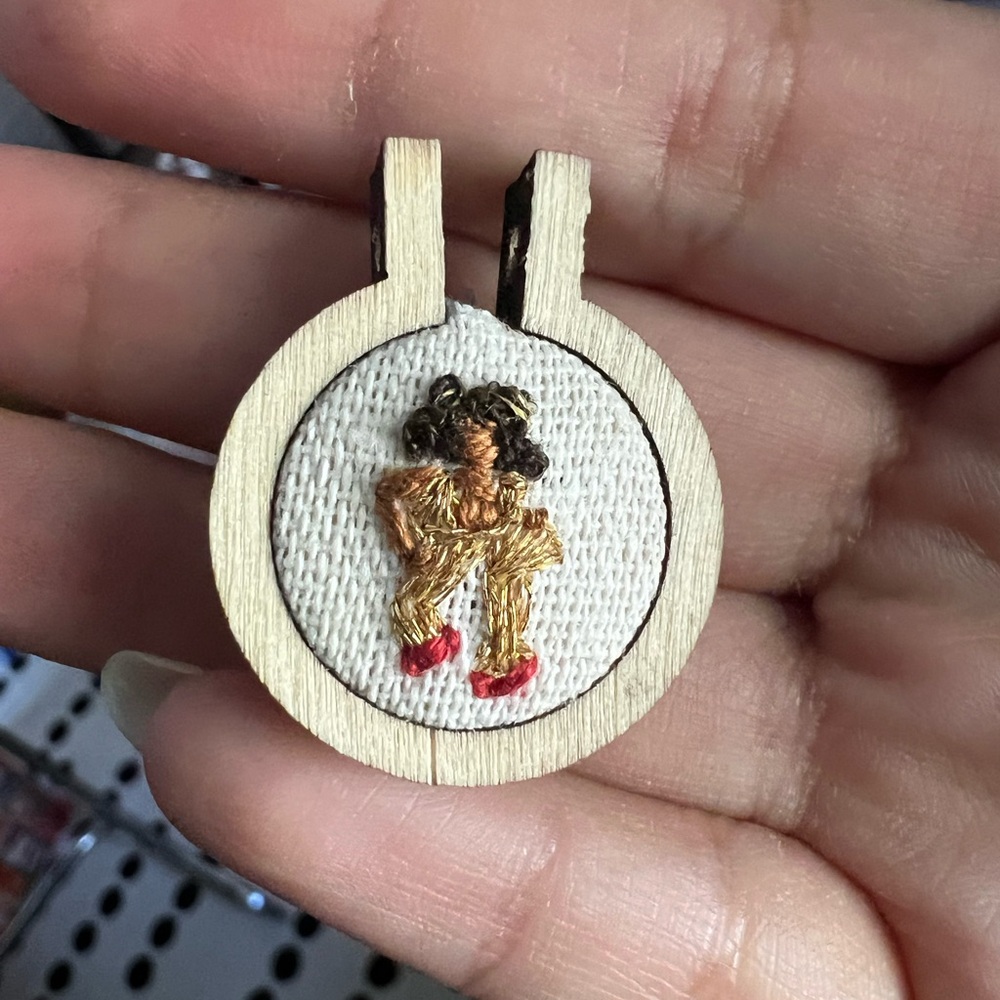 Handcrafted Spice Girls Embroidery Charms (Set of 5) - Picture 3 of 5